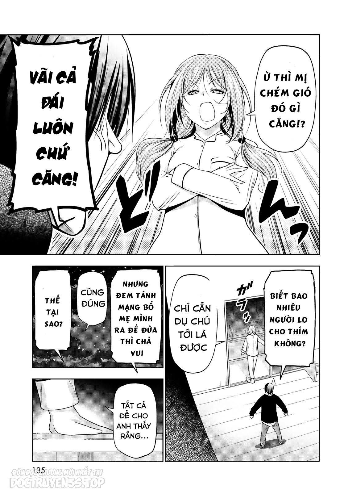 cô gái thích lặn - grand blue chapter 89 37