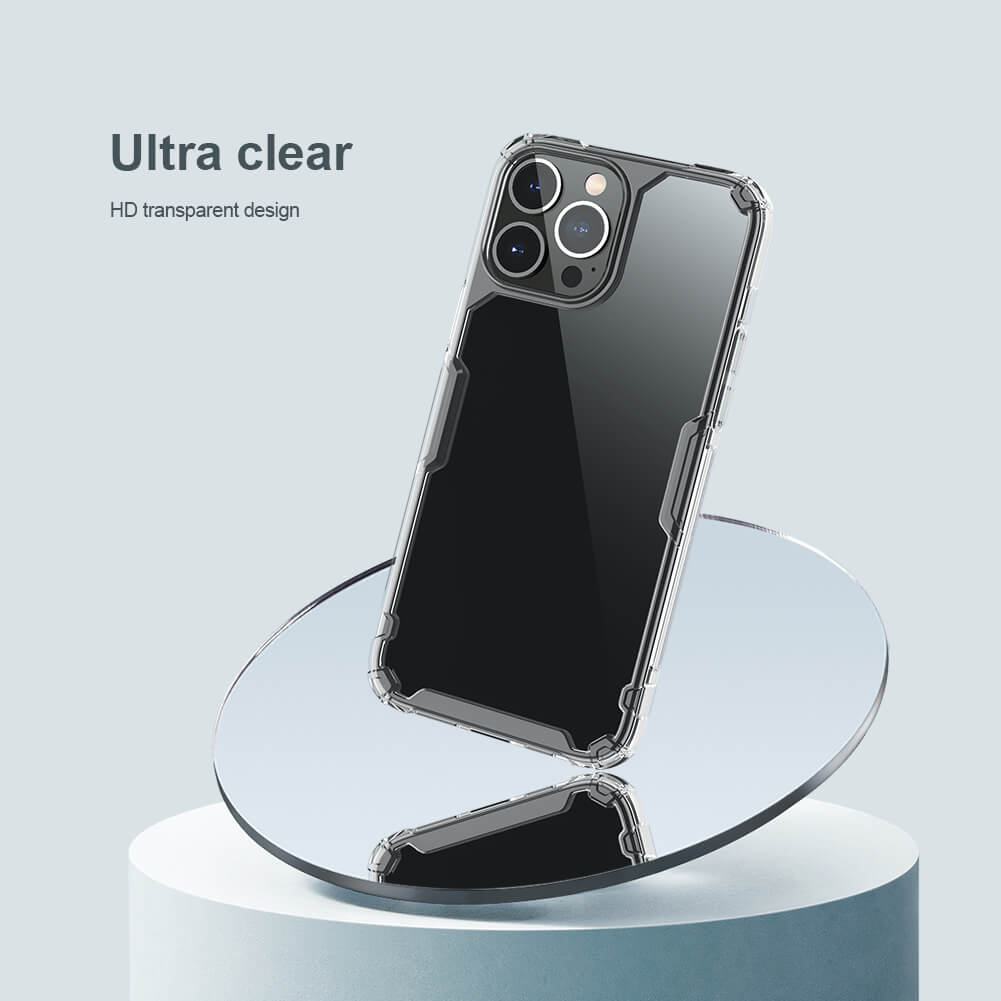 Ốp lưng dẻo TPU cho iPhone 14 Pro Max hiệu Nillkin Nature TPU Pro Case chống sốc, chống chịu mọi va đập - hàng nhập khẩu