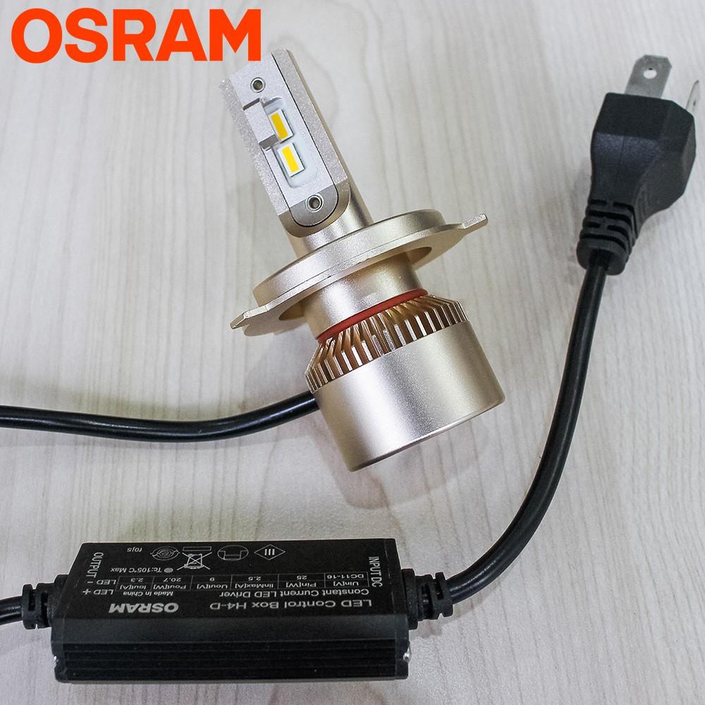 Bóng đèn LED OSRAM H4 dành cho xe SH, Dylan, Attila, Mô tô, Ô tô tăng sáng phá sương vàng (36204YE)