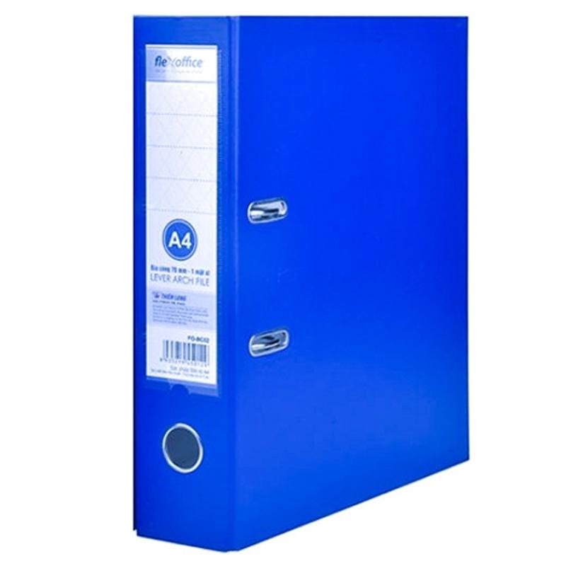 Bìa Còng Thiên Long 70mm A4/FO-BC06 (2 Mặt Xi) - Xanh