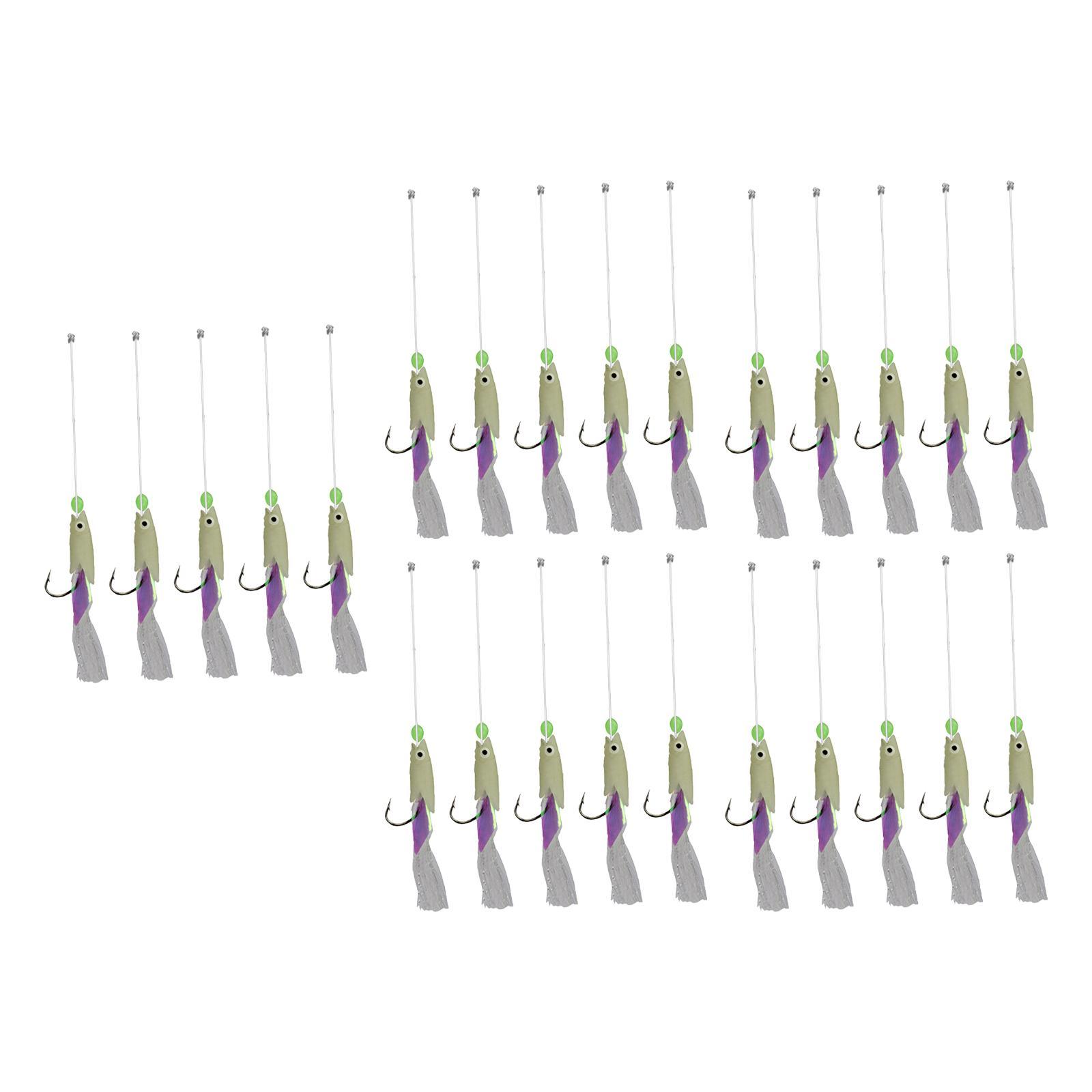 Fishing Rigs High Carbon Steel Hooks 5 Hooks Fishing Rigs for Fresh/saltwater