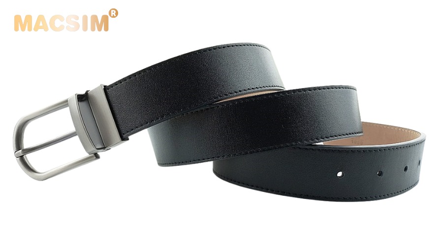 Thắt lưng nam da thật cao cấp nhãn hiệu Macsim MS031