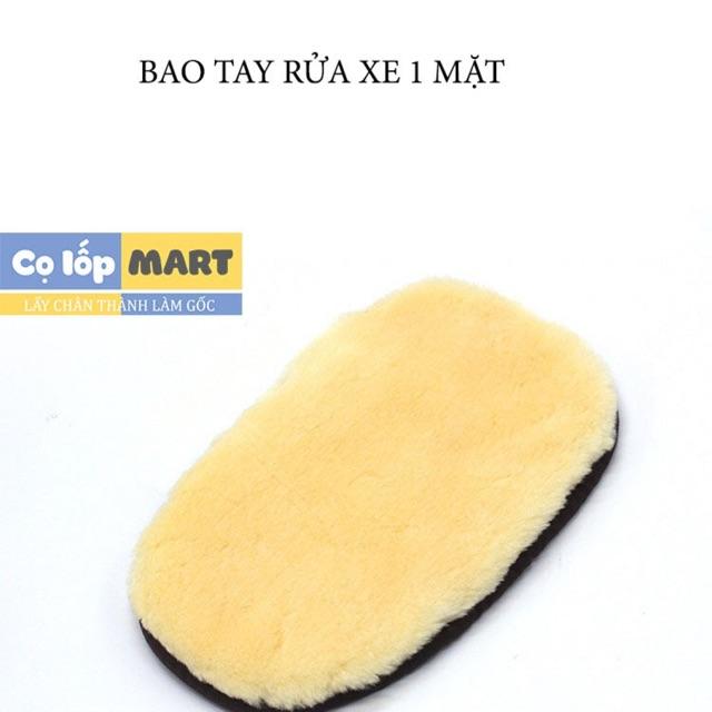 Bao Tay Rửa Xe Lông Cừu Mềm Mịn Găng tay Rửa Xe 23x15cm