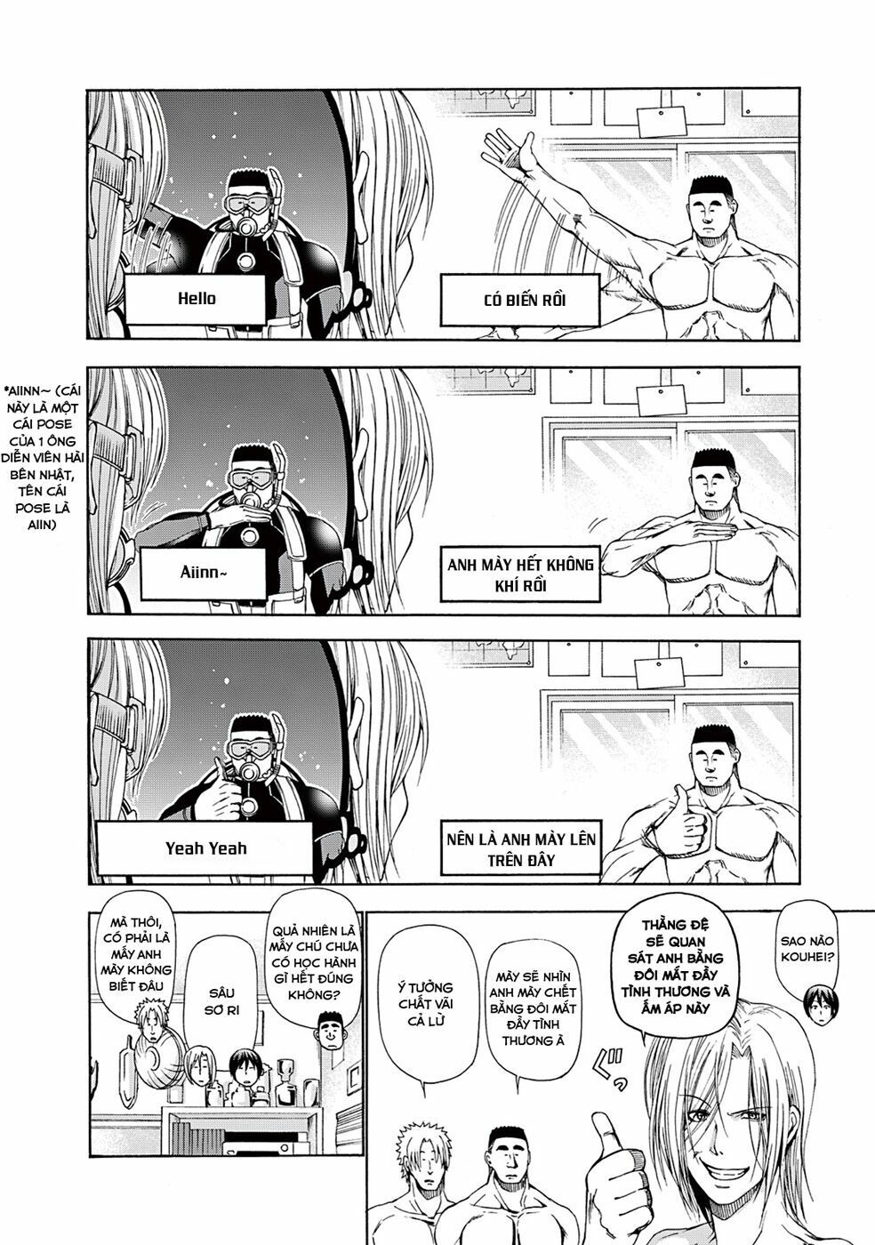 cô gái thích lặn - grand blue chapter 11 14