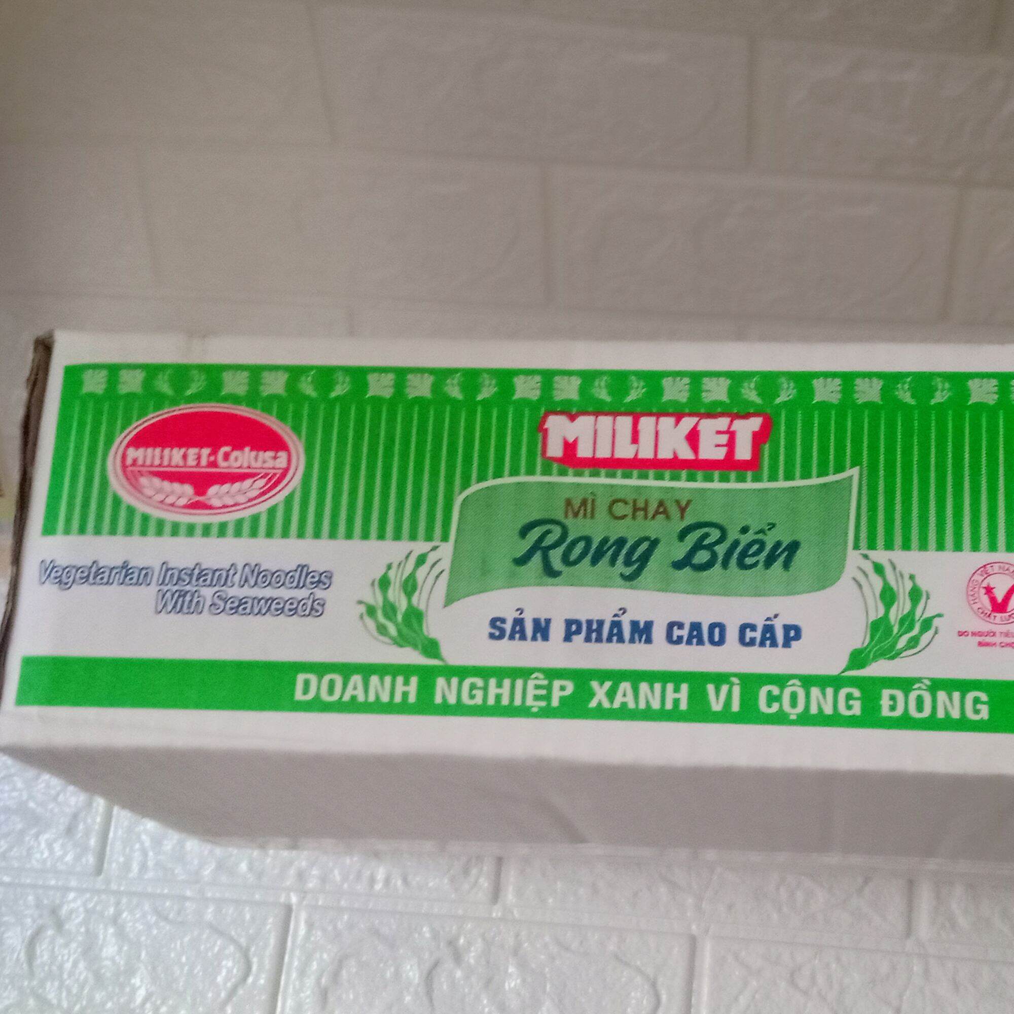 Mì Chay Rong Biển - Miliket - Thùng 30 góI