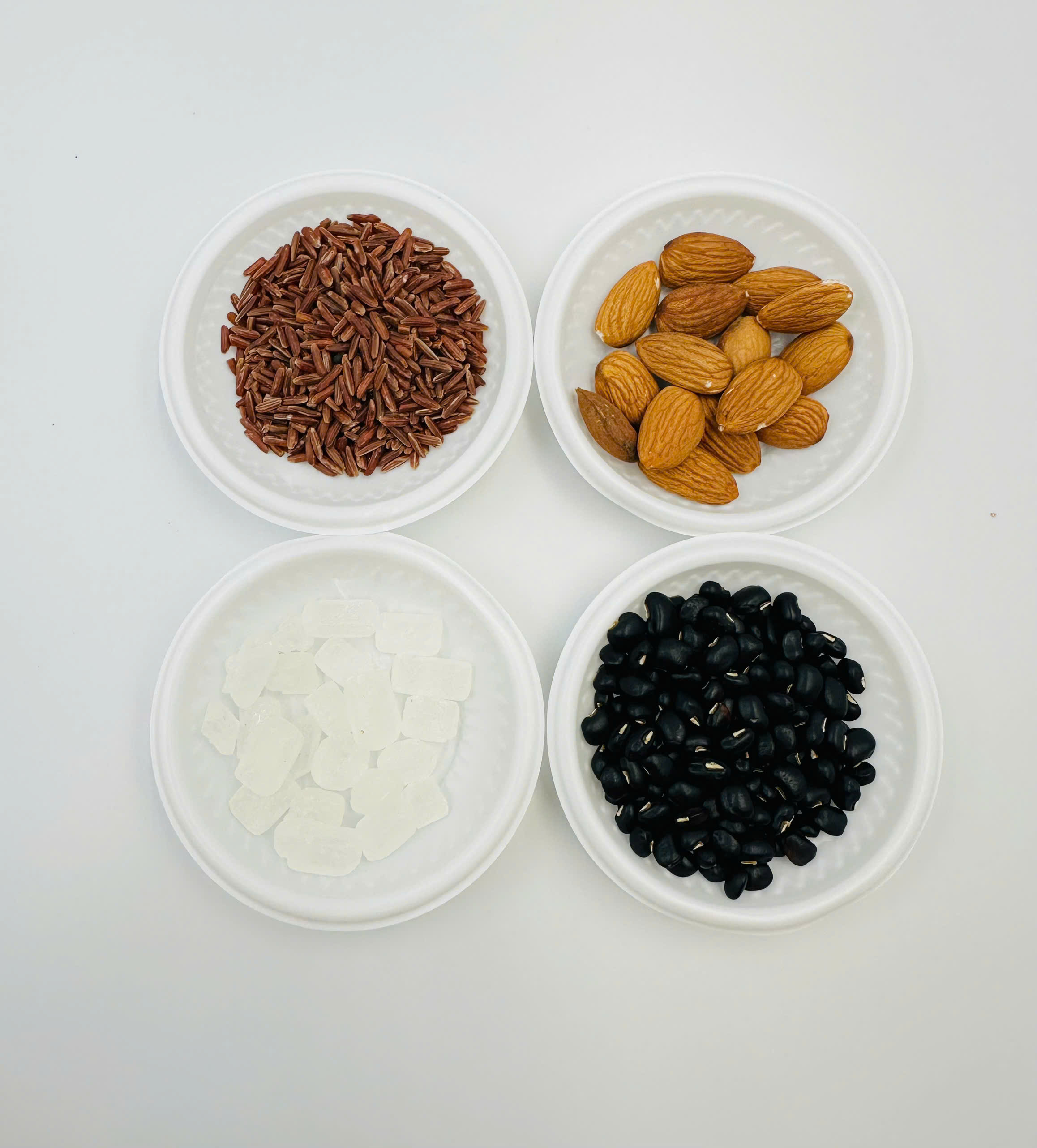 Set nguyên liệu sữa hạt: Đậu đen - Gạo lứt - Hạnh nhân 115g