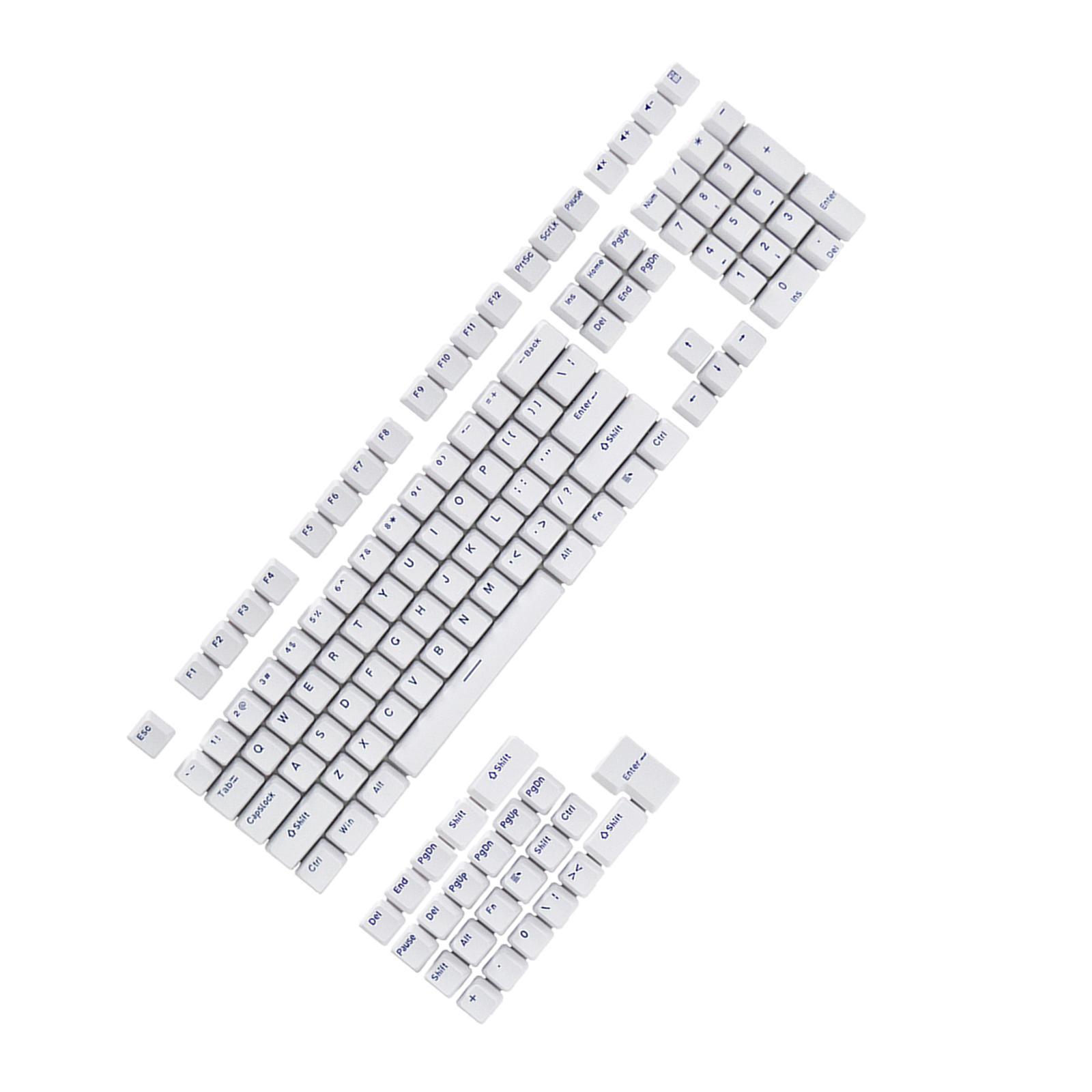 132 PBT XDA Profile White-keycap White-keycap others