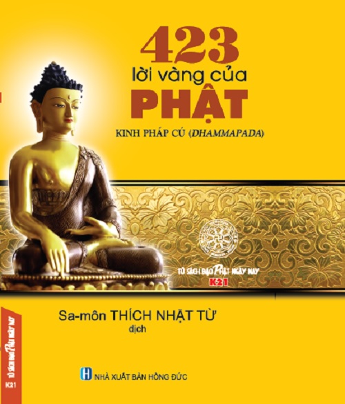 423 Lời Vàng của Phật Kinh Pháp Cú Dhammapada (Tái bản)