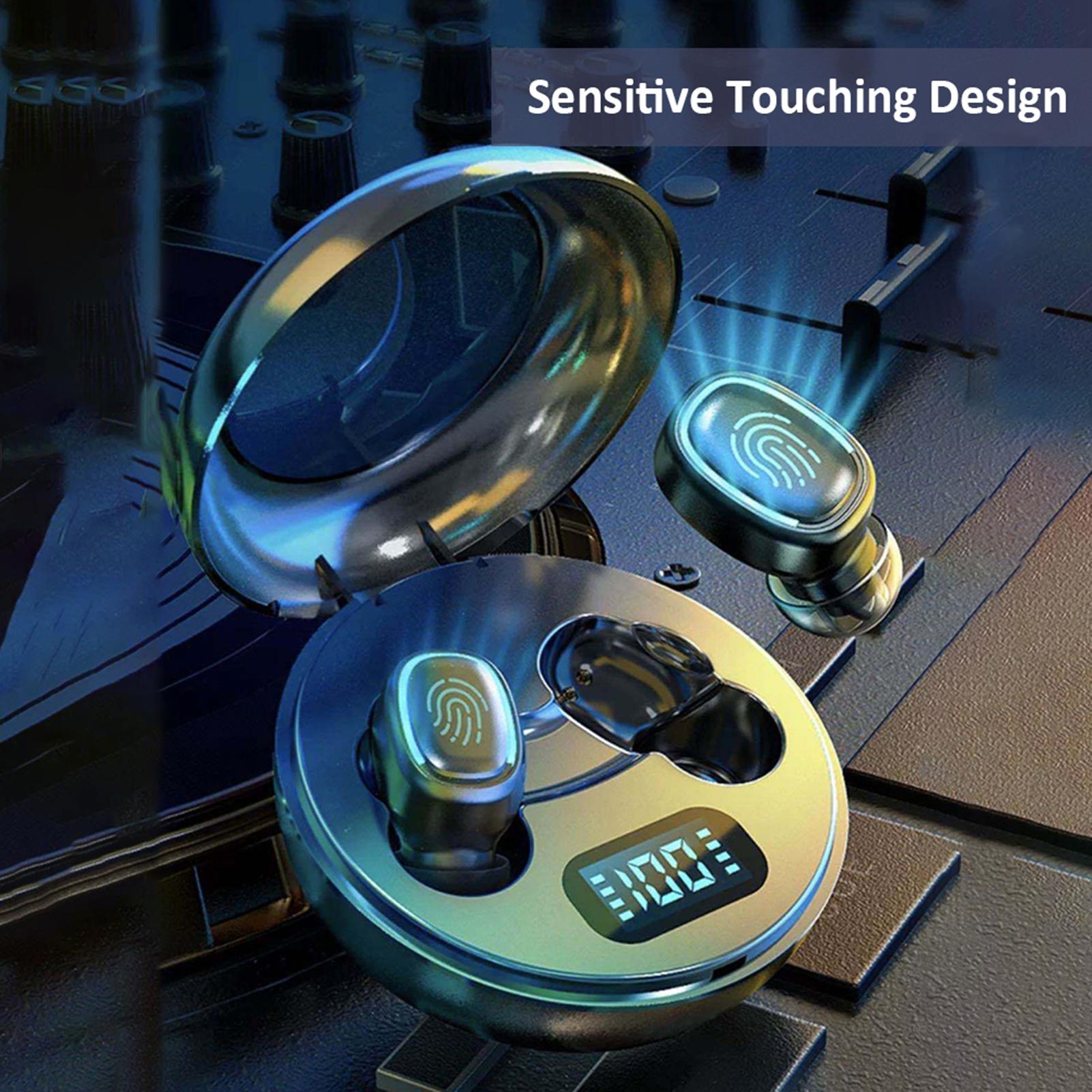 Tai nghe bluetooth A10 TWS chống nước IPX4, Đèn LED cảm ứng