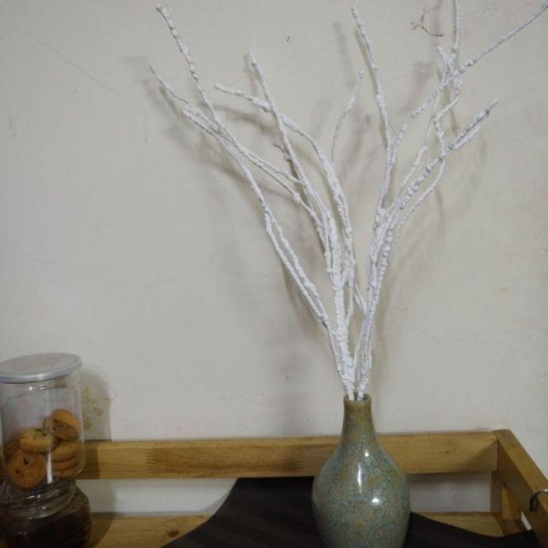 Cành sương tuyết dẻo, cành điểm tuyết dài 60cm