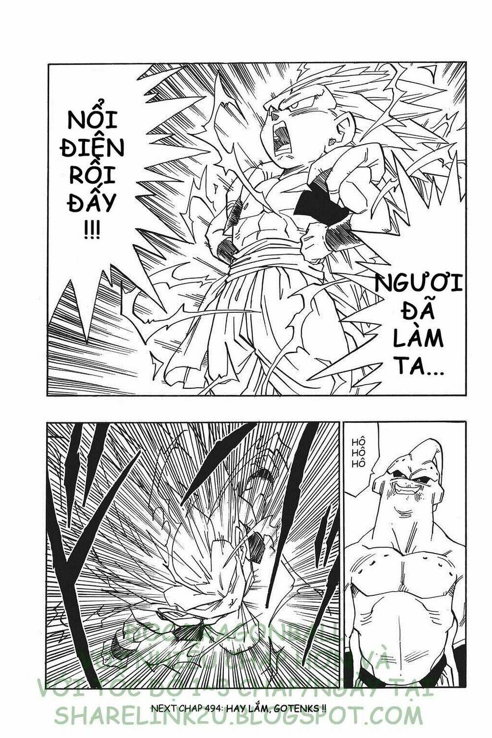 dragon ball - bảy viên ngọc rồng chapter 493 14