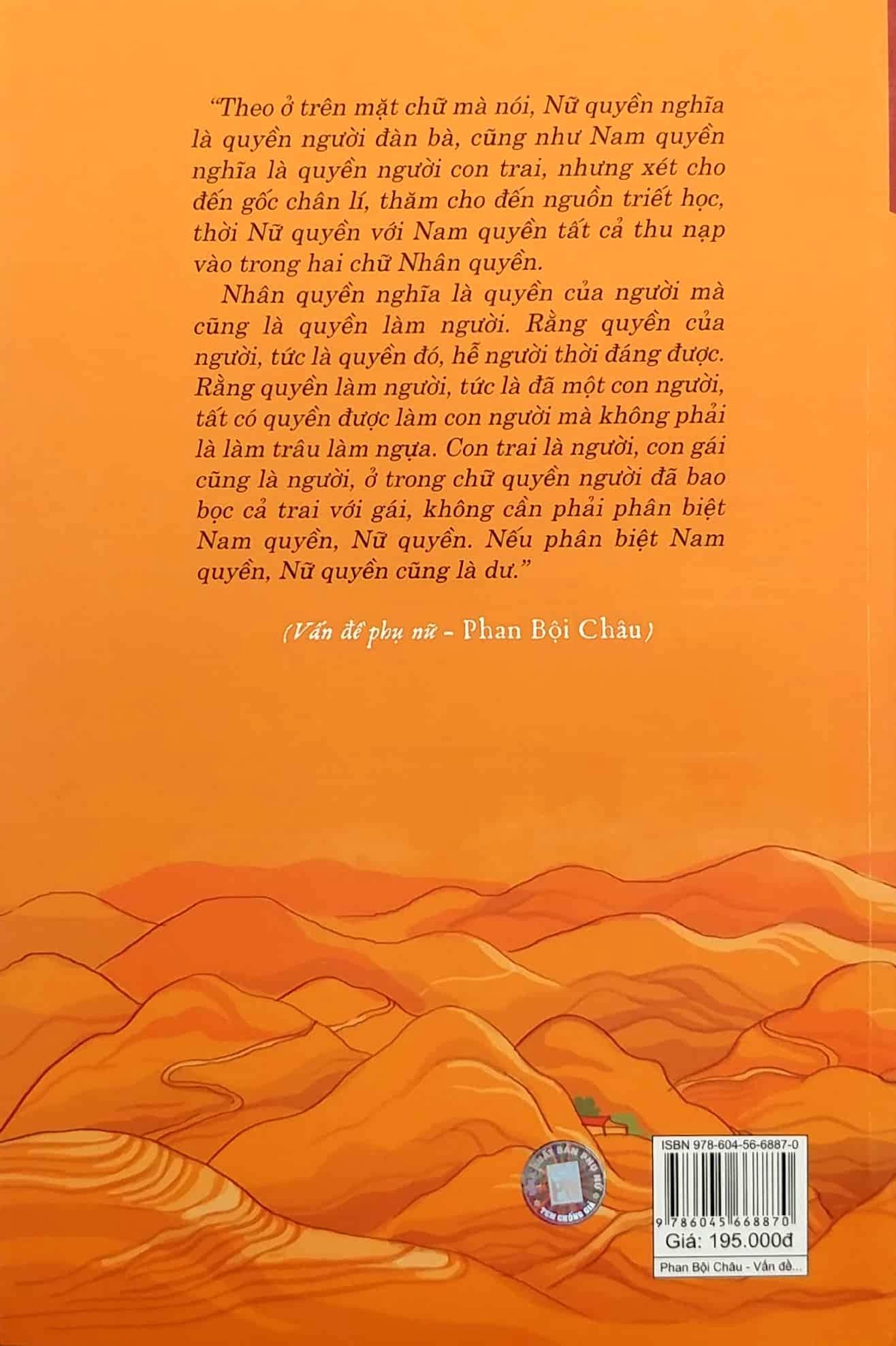 Sách Phan Bội Châu Vấn Đề Phụ Nữ Ở Nước Ta (Phụ Nữ Tùng Thư)