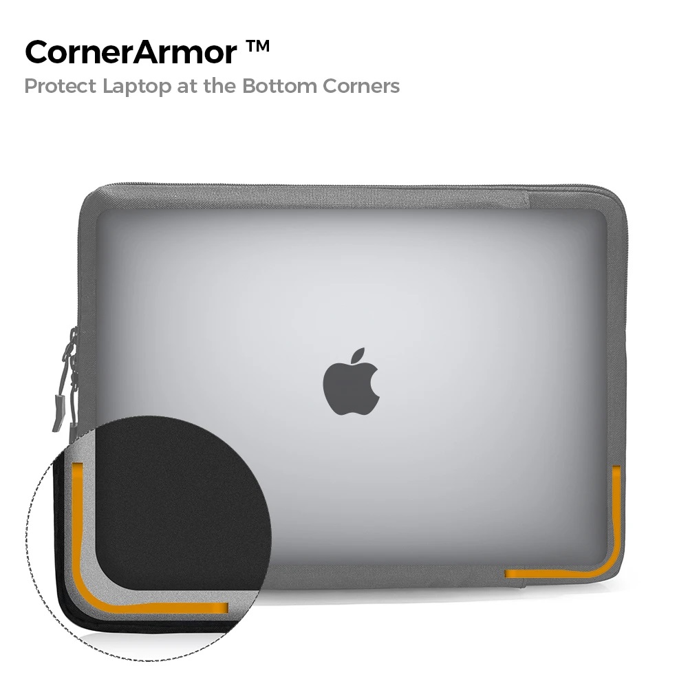 TÚI CHỐNG SỐC TOMTOC (USA) 360° PROTECTIVE MACBOOK PRO 16″ ĐEN A13-E01D