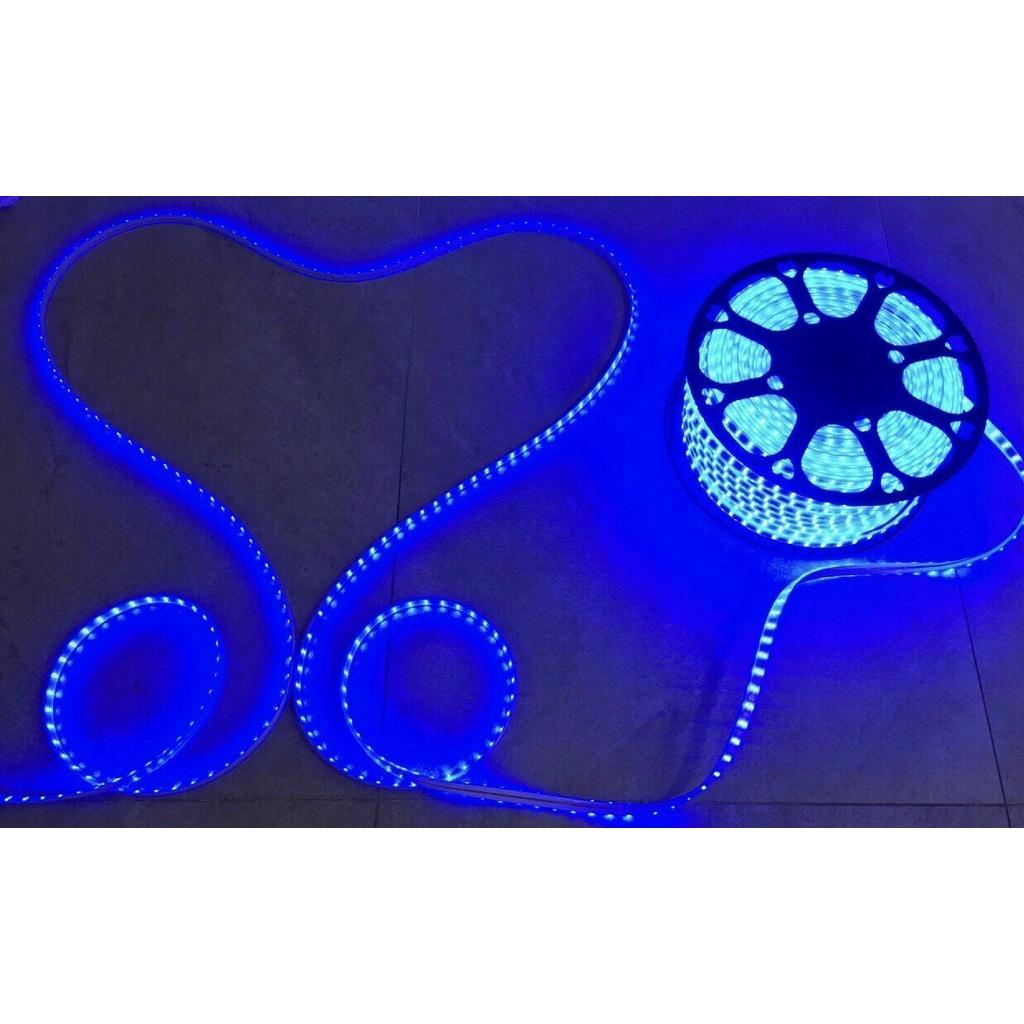Led cuộn 2835 trắng/vàng/dương/lá/hồng/đỏ điện 220V cuộn 100M sử dụng ngoài trời, trang trí quán cà phê