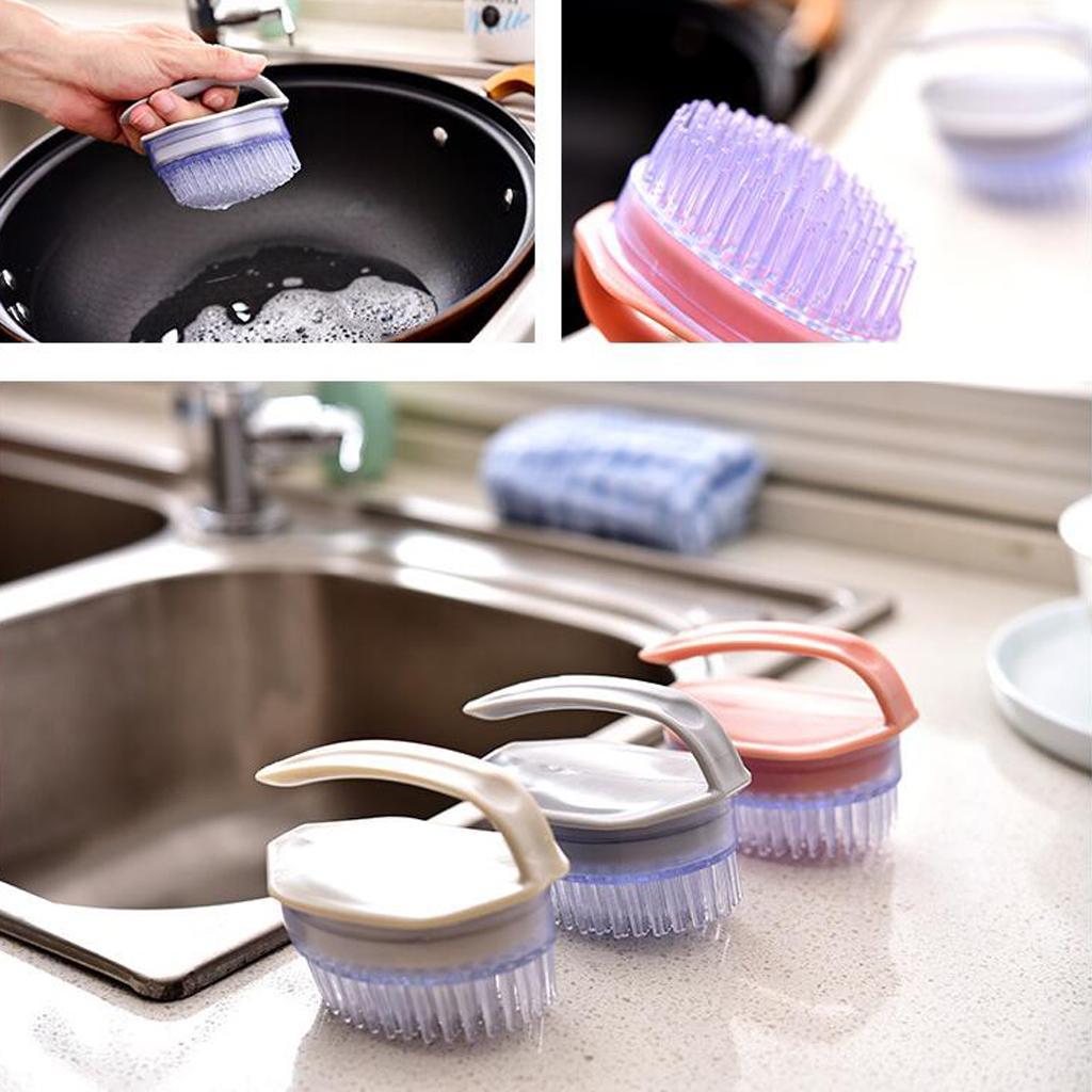 Dish Cleaning Brush Kitchen Brushes with Handle