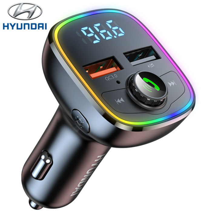 Tẩu nghe nhạc ô tô Hyundai M36 QC3.0 Kết nối bluetooth - HÀNG NHẬP KHẨU