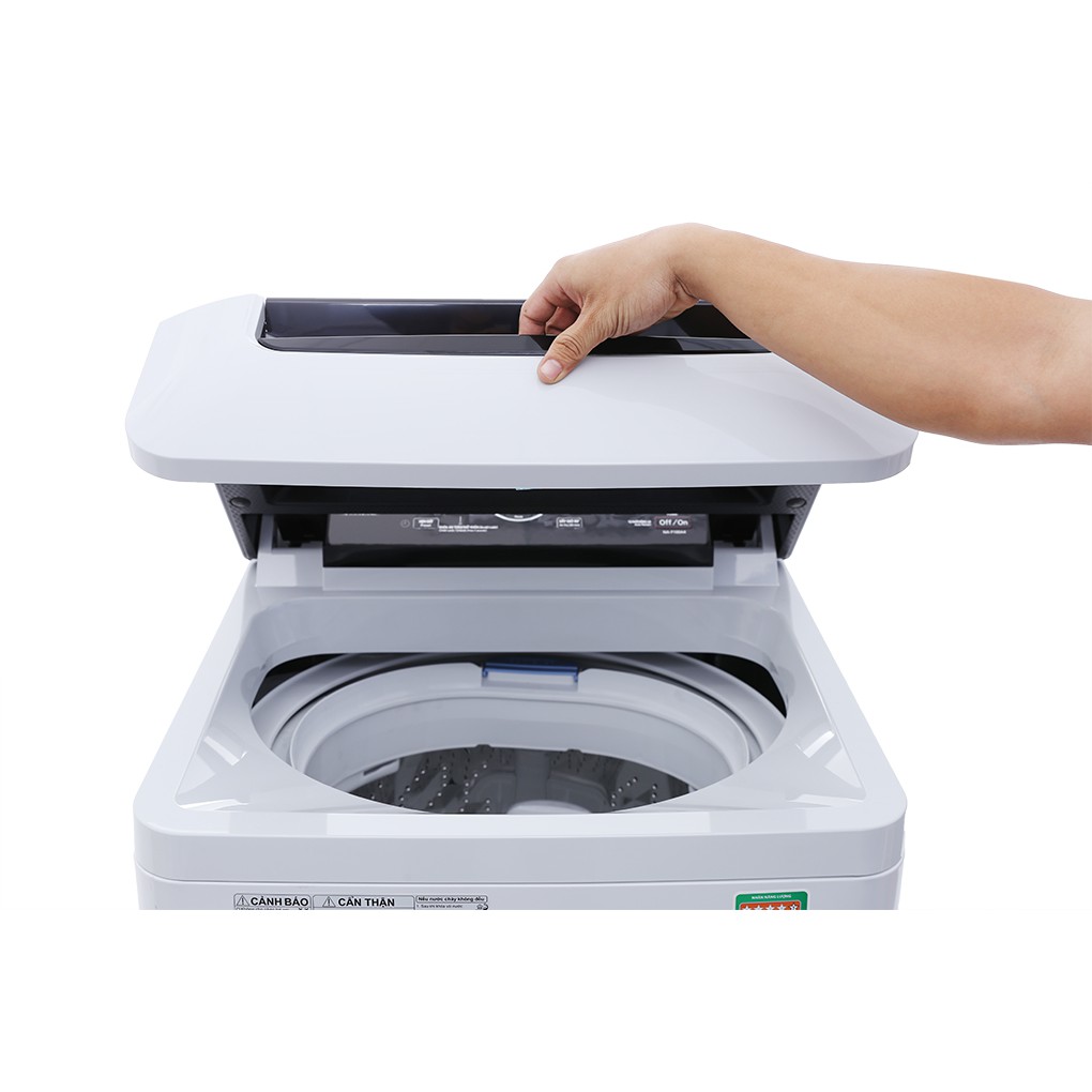 [Lắp đặt trong vòng 24h] Máy Giặt Cửa Trên Panasonic 10 Kg NA-F100A4HRV- Siêu Bọt Mịn Tách Bẩn - Hàng chính hãng