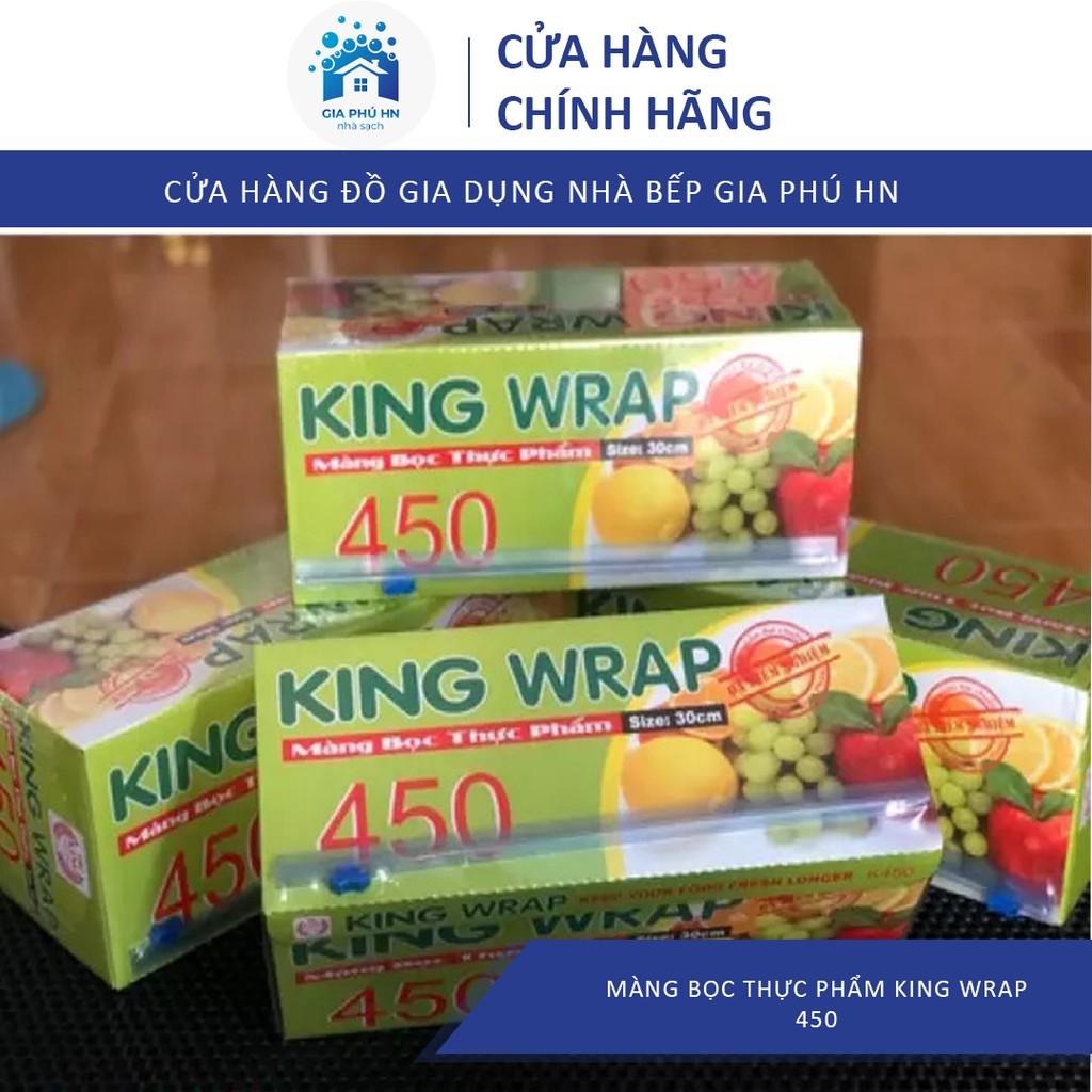 Màng bọc thực phẩm King Wrap 450 Cam Kết Chất Lượng Màng Bọc Thực Phẩm An ToànKing Wrap 450 ( K450 ) (lớn 30cm x 450m)