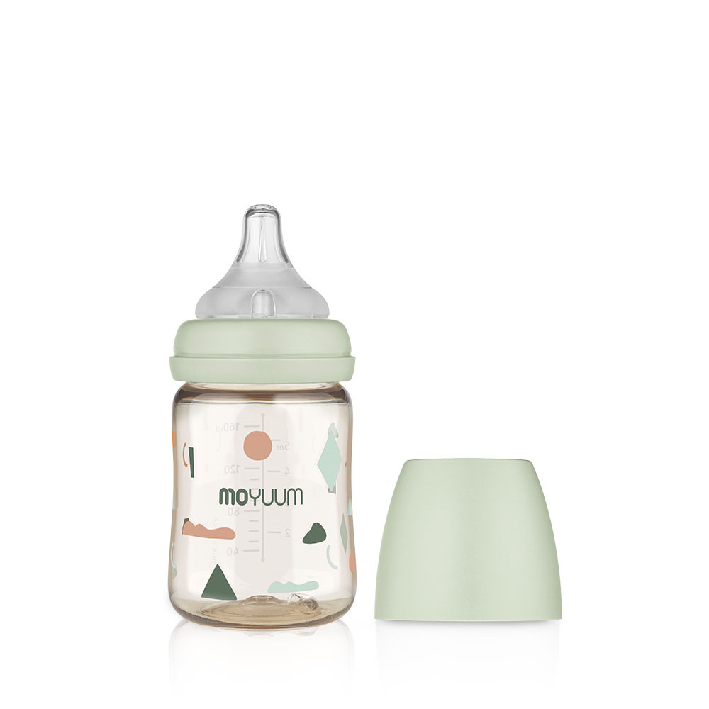 Bình sữa trẻ em PPSU cao cấp Moyuum 170m/270ml nhiều màu