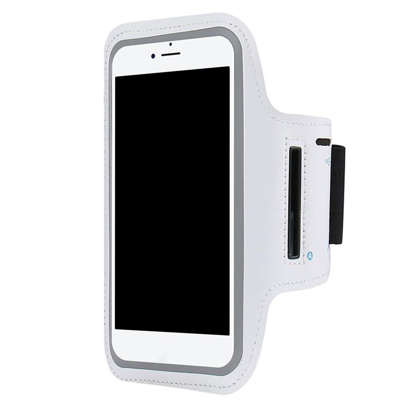 Running Cell Phone Armband white