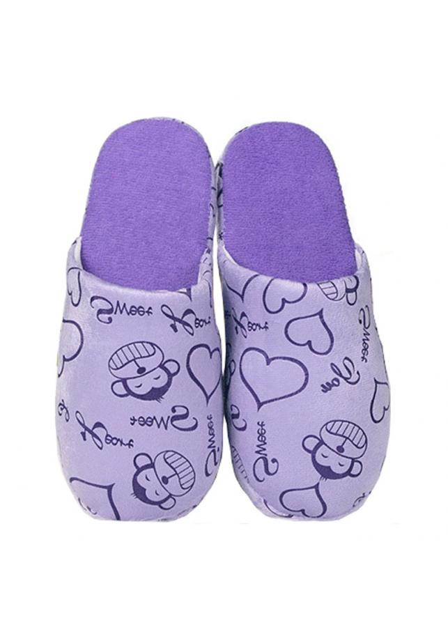 Dép bông đi trong nhà đế chống trơn trượt Unisex