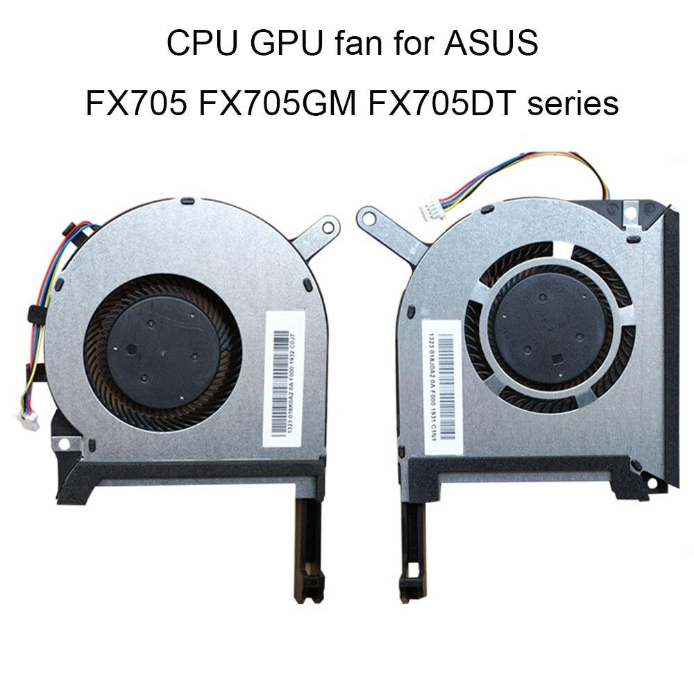 Quạt Tản Nhiệt Máy Tính Asus Tuf Gaming Fx705 Fx705gm Fx705ge Fx705dt Gpu Cpu 5v 4 Pin 13nr00s0m09011