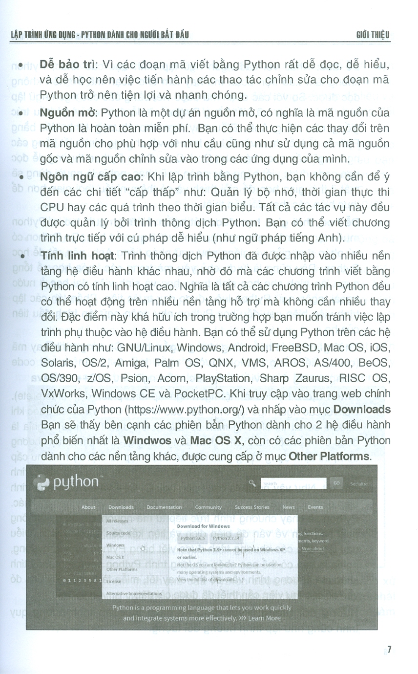 Lập Trình Ứng Dụng Python Dành Cho Người Bắt Đầu