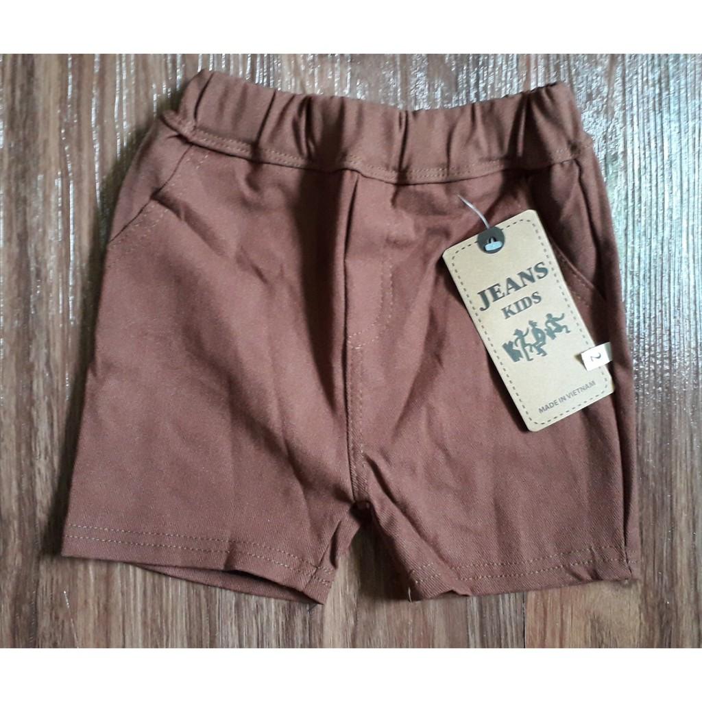 Quần đùi kaki nhiều mẫu cho bé trai gái