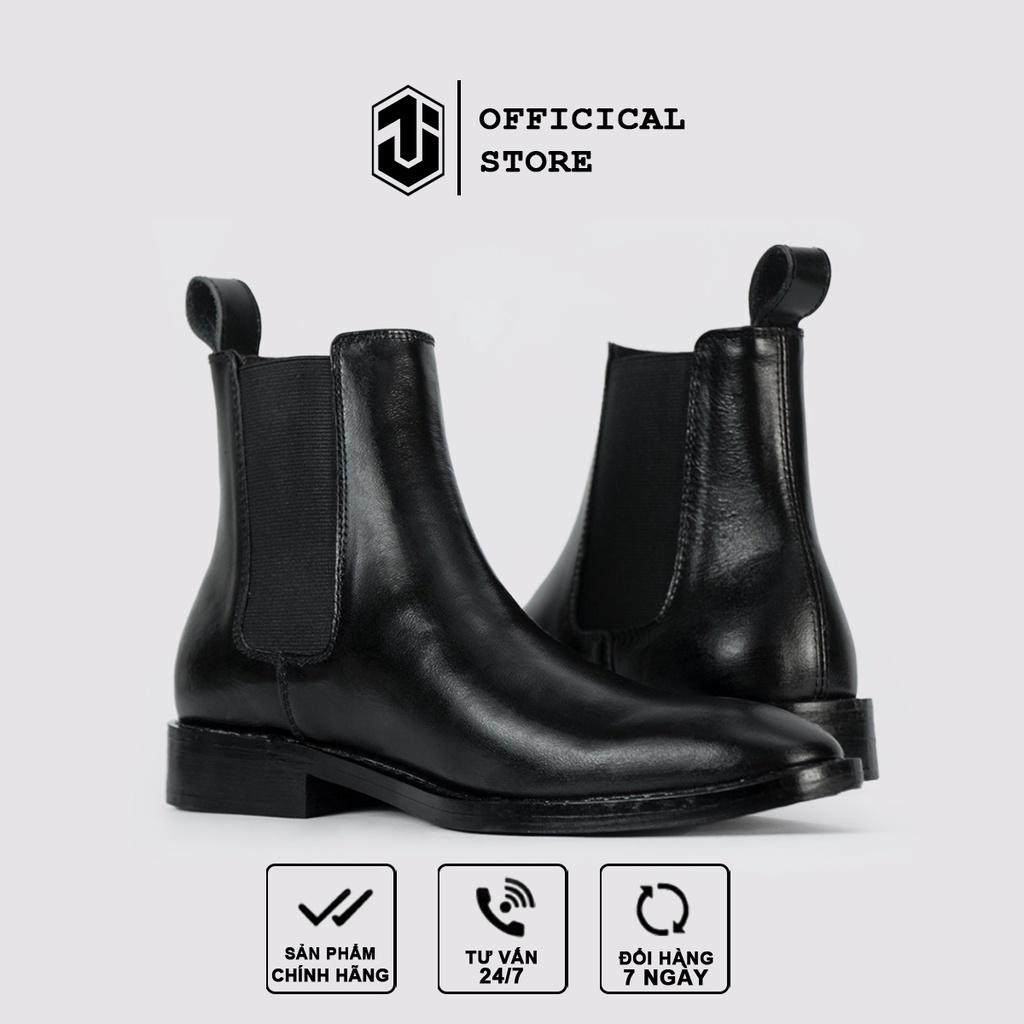 Giày Chelsea Boot Classics J1, Chelsea Boots Cao Cổ Da Bò Ý Nhập Khẩu Bảo Hành 12 Tháng