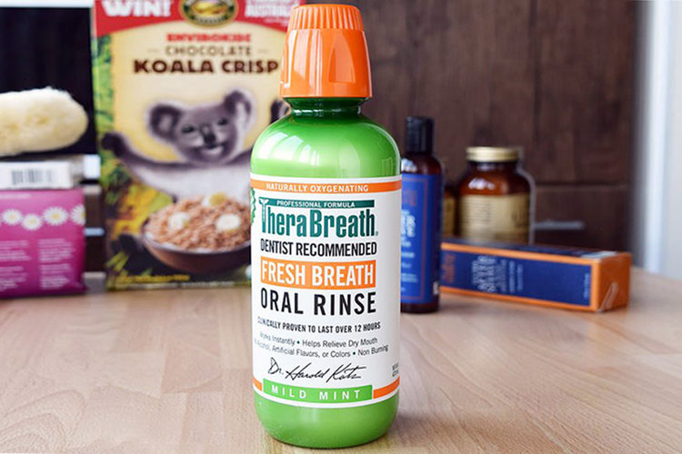 Nước súc miệng Therabreath chiết xuất từ thảo dược