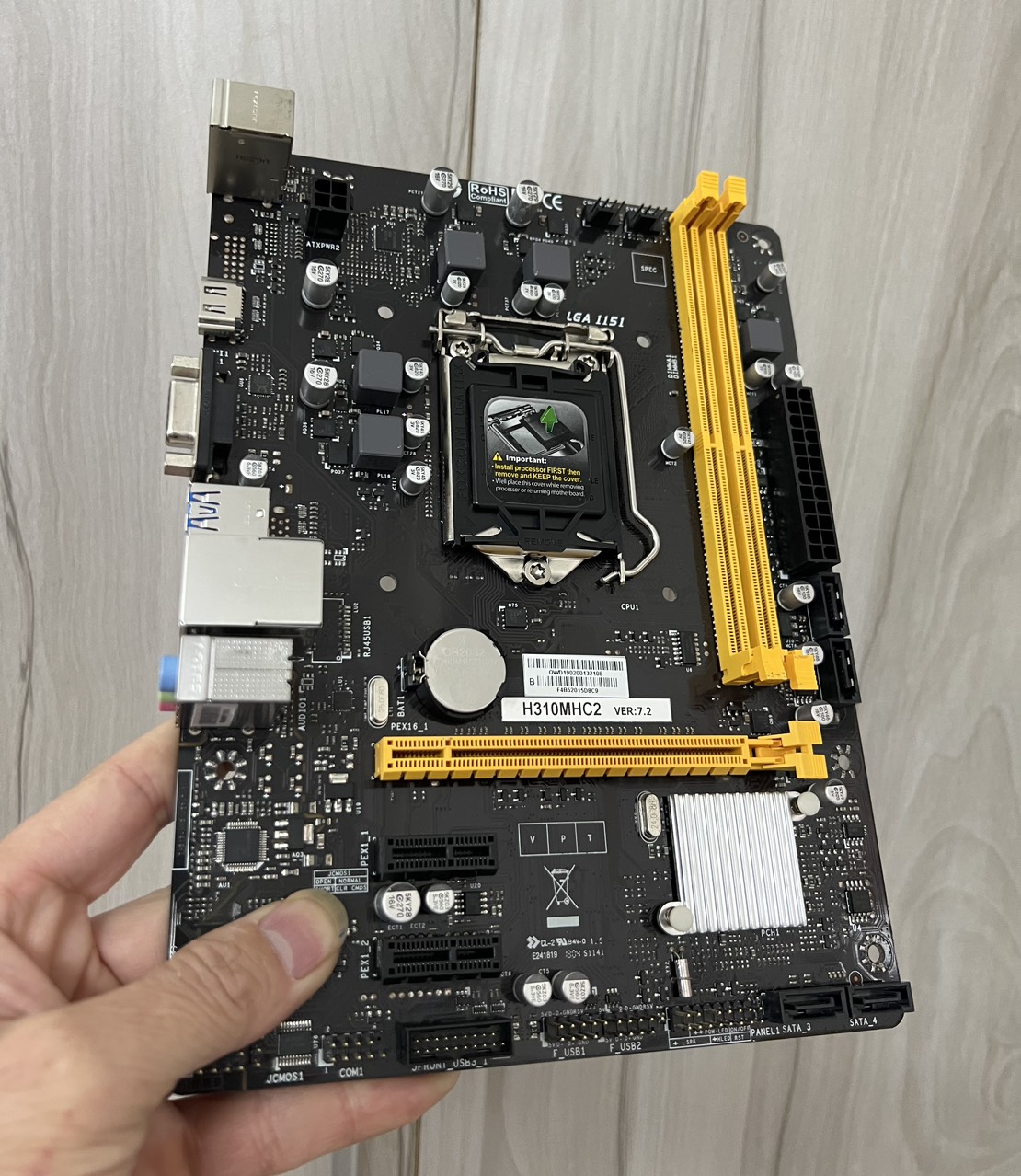 Bo Mạch Chủ (Mainboard) BIOSTAR H310MHC2 (HÀNG CHÍNH HÃNG)