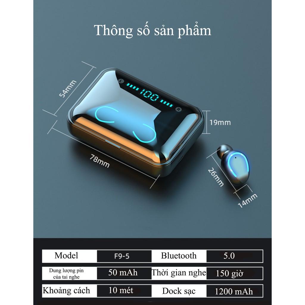 Tai nghe F9-5 Bluetooth 5.0 công nghệ HiFi âm bass mạnh mẽ giá tốt chất lượng cao