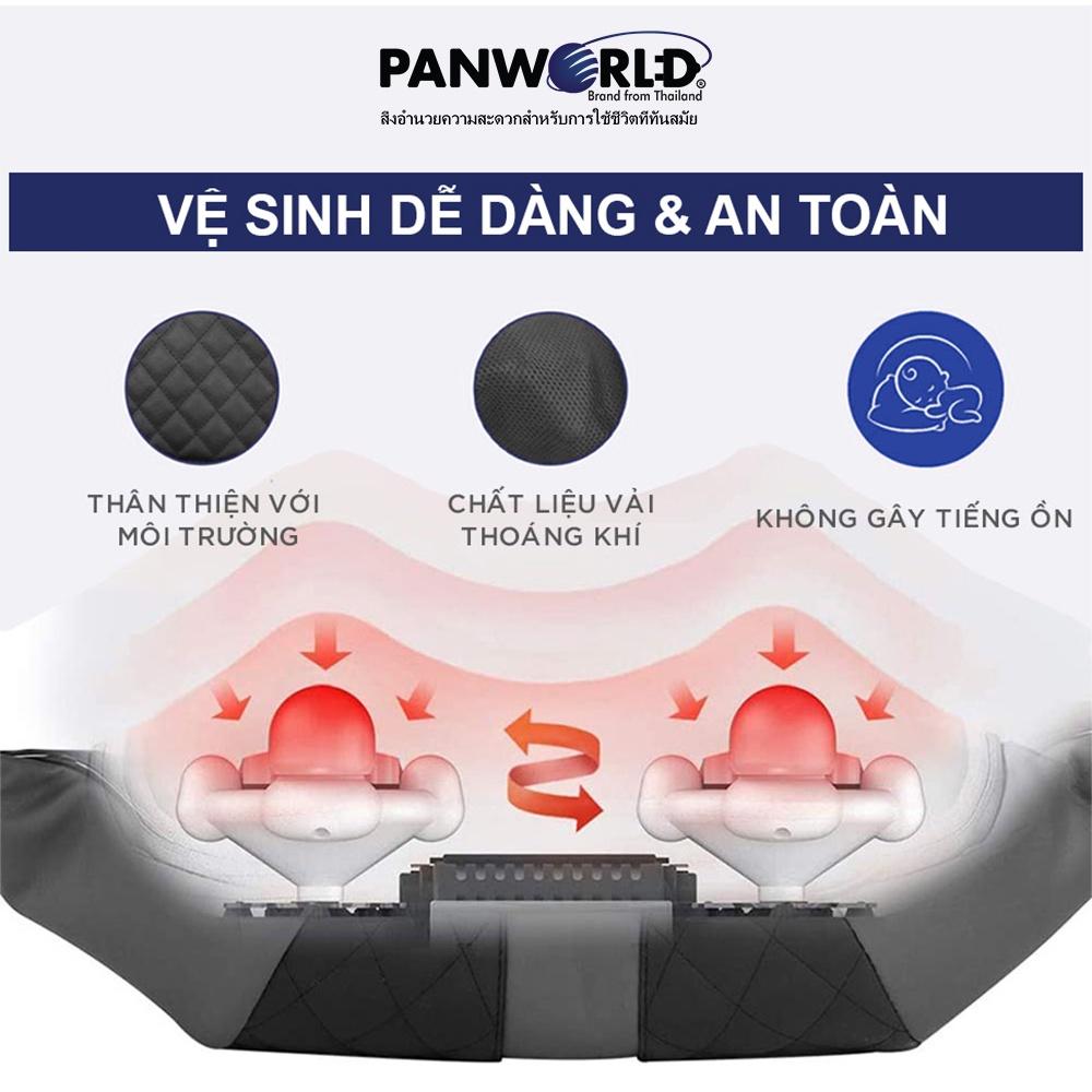 Đai massage Panworld PW-1811 massage lưng bụng, cổ vai gáy, bắp tay chân - Hàng chính hãng