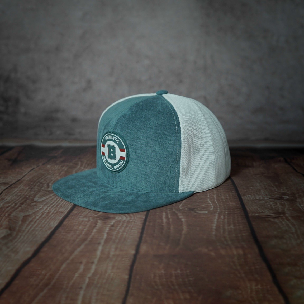 Mũ lưỡi trai snapback B authentic 2022