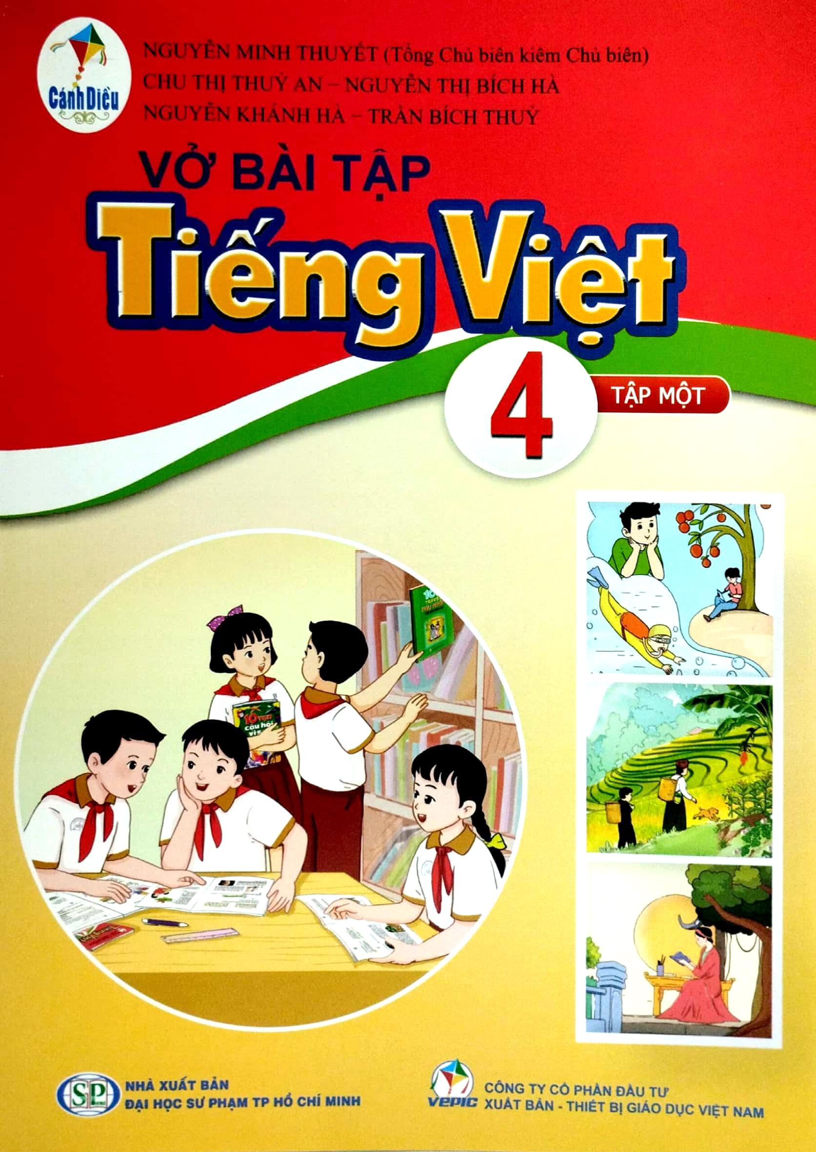 Vở Bài Tập Tiếng Việt 4 - Tập 1 (Cánh Diều) (2023)