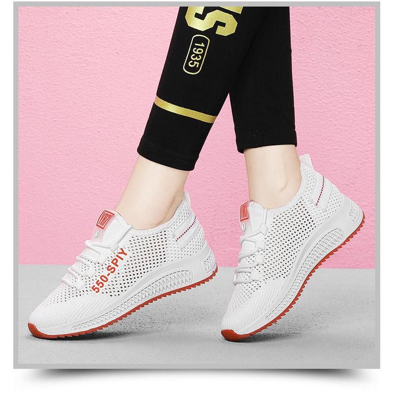 (Xả Kho) Giày nữ sneaker 550 SPIY thoáng khí có 2 màu