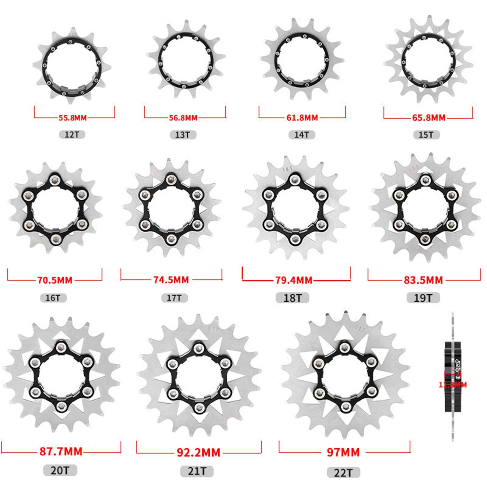 Bike Single Speed Conversion  Wrench Aluminum Alloy Single Speed Cassette