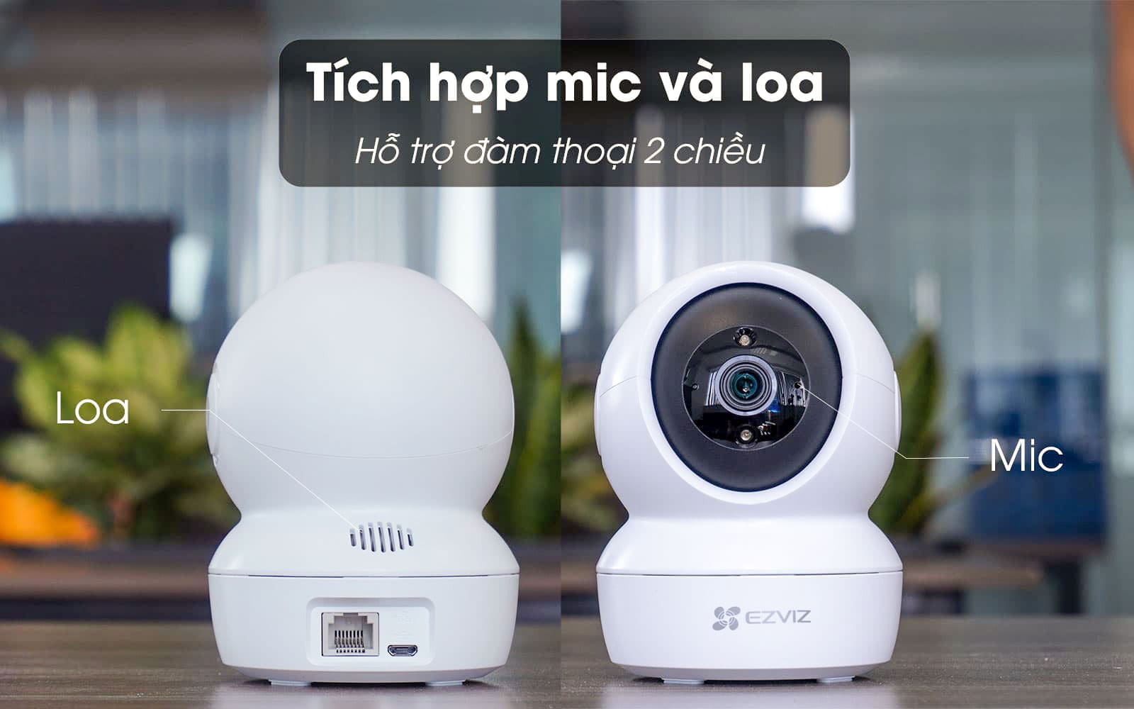 Camera IP Wifi Sothing EZVIZ C6N 1080P, Đàm Thoại Hai Chiều, Góc Xoay rộng- Hàng Chính Hãng