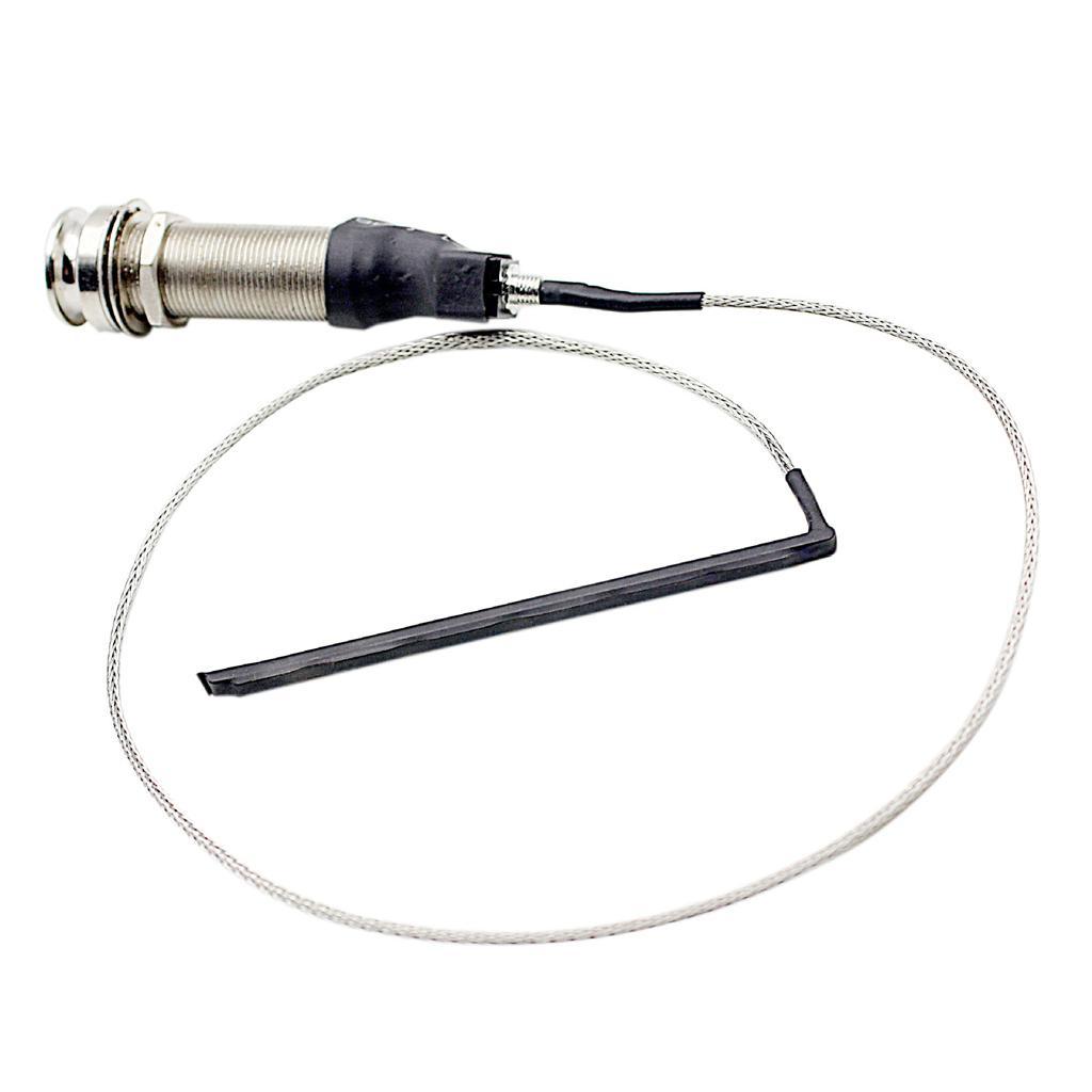 Equalizer   Plug Piezo Pickup for Acoustic Guitar  Parts Accessory