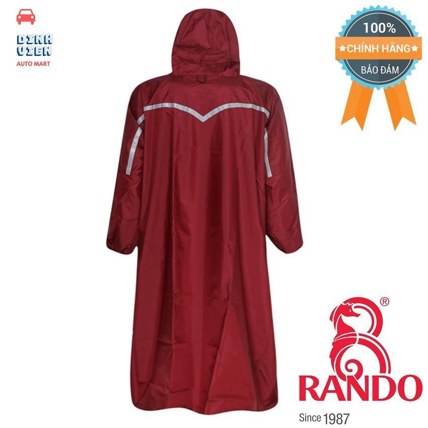 Áo mưa Rando Poncho Bisur “Bảo vệ toàn diện” APNS-23, chất liệu cao cấp, an toàn, thiết kế sang trọng