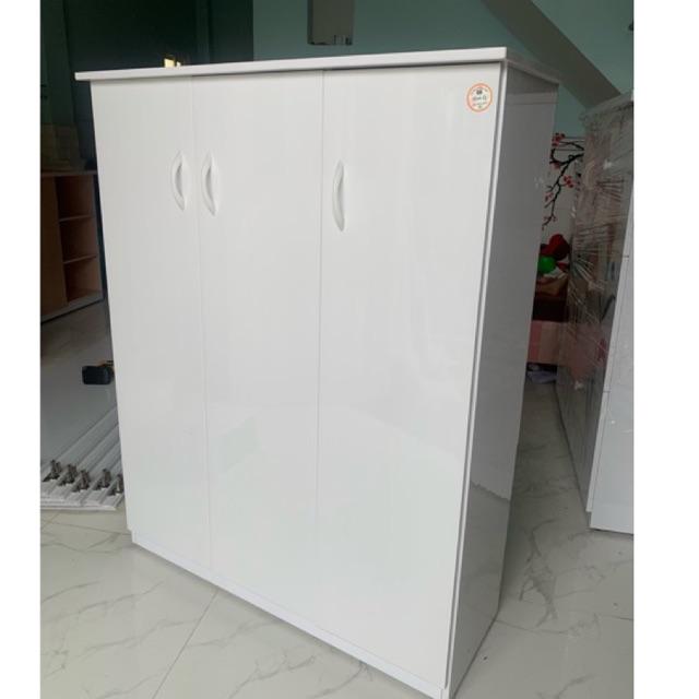 Tủ giày dép 3 cánh cao 1m2 ngang 97