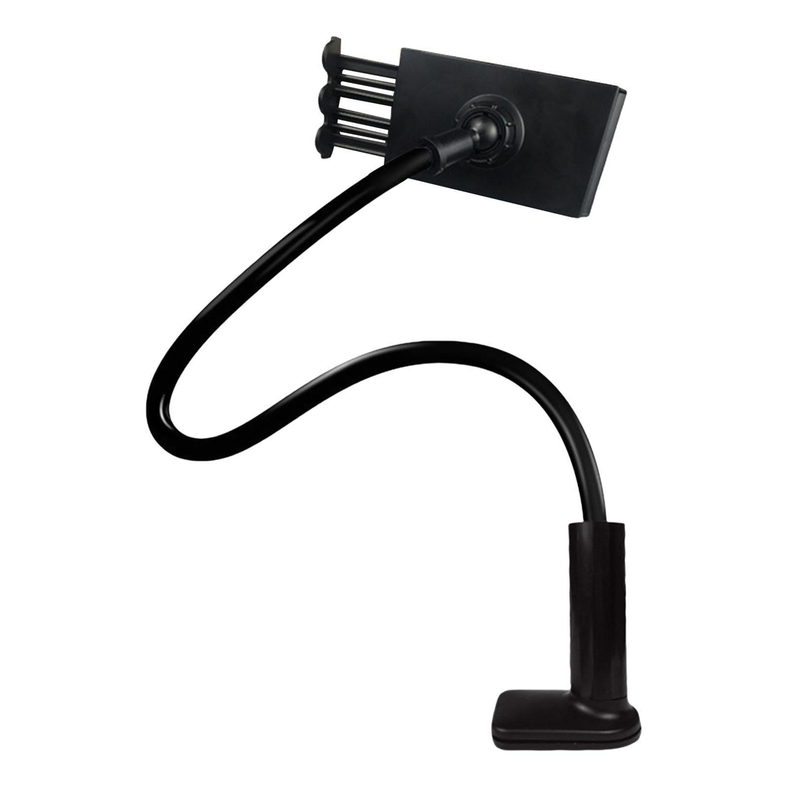 Laptop Stand Adjustable Height 360 Rotating Black Stretch