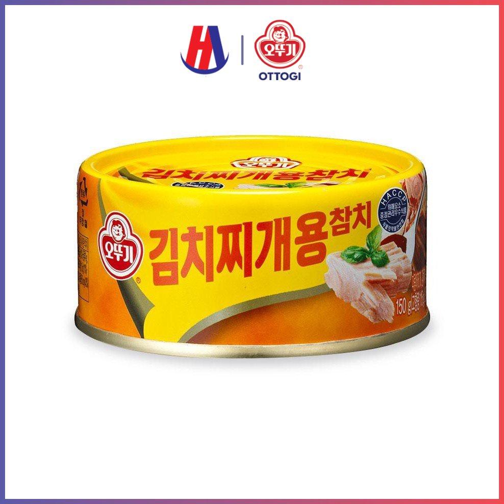 Cá ngừ hộp nấu canh kimchi Ottogi 150g