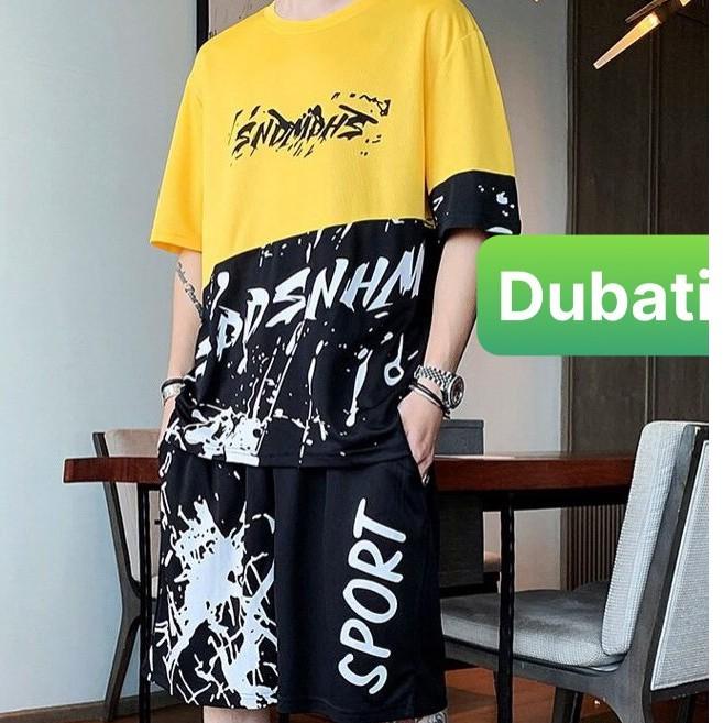 Bộ Quần Áo Thể Thao Nam Phối Màu Chữ Sod, Set Đồ Thể Thao Mặc Nhà Cao Cấp- Dubati Fashion