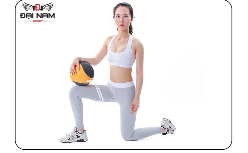 Bóng Tạ Tập Thể Lực,Tập Gym,Tập Yoga 2kg Chất Liệu Cao Su Đặc Hàng Nhập Khẩu Đại Nam Sport