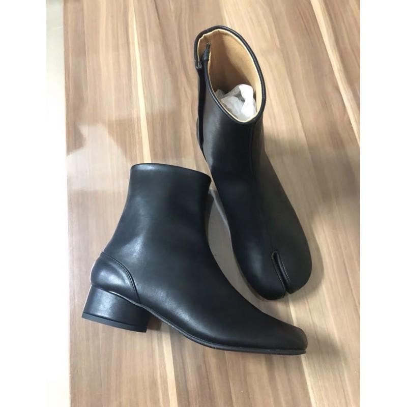 Boots cao gót móng heo maison margie ( ảnh thật sau
