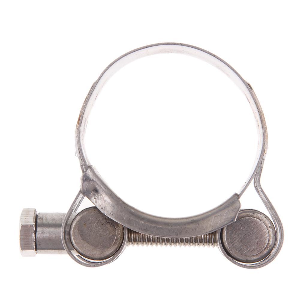 Heavy Duty Stainless Steel Motorcycle Exhaust Clamp Clip 32-35mm