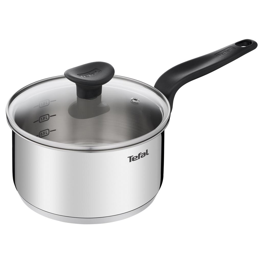 Bộ nồi Tefal Primary 16/18/20cm (quánh 16cm-1.5L,nồi 18cm-2.2L, nồi 20cm-3L) E308S674 - Hàng Chính Hãng