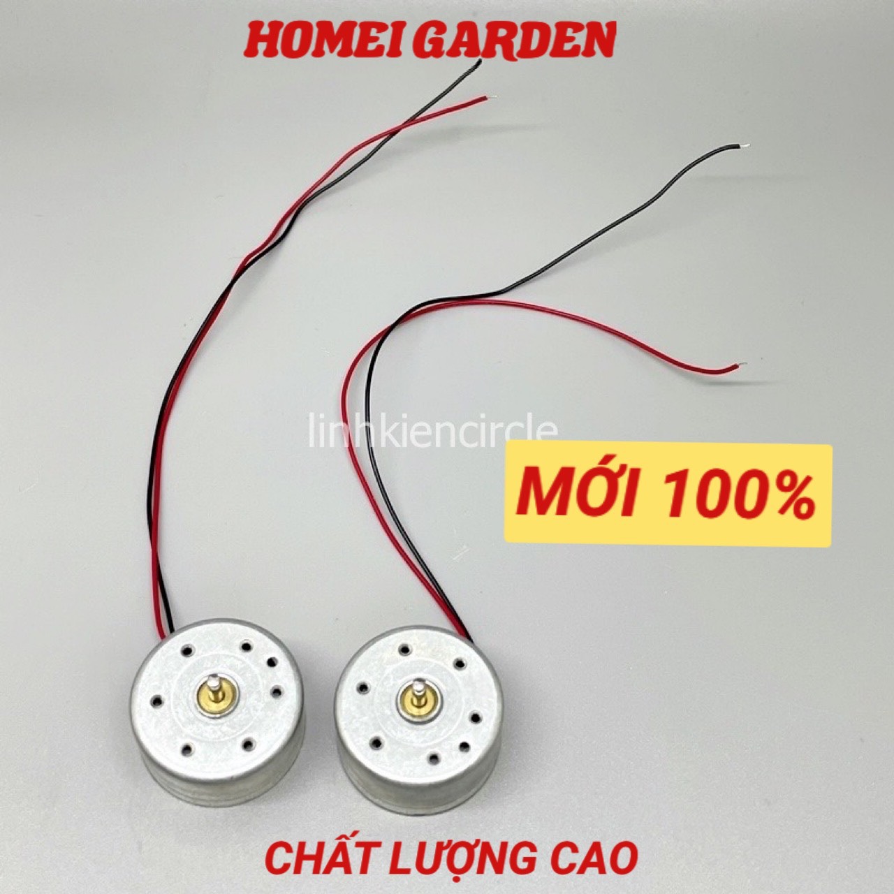 2 motor mini 300 mới 100% dùng quạt mini 3V - 6V tốc độ 5200 - 10700 RPM - D0042