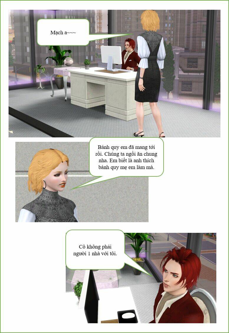 xuyên qua sách làm nữ phụ bi thảm-truyện sims chapter 12 4